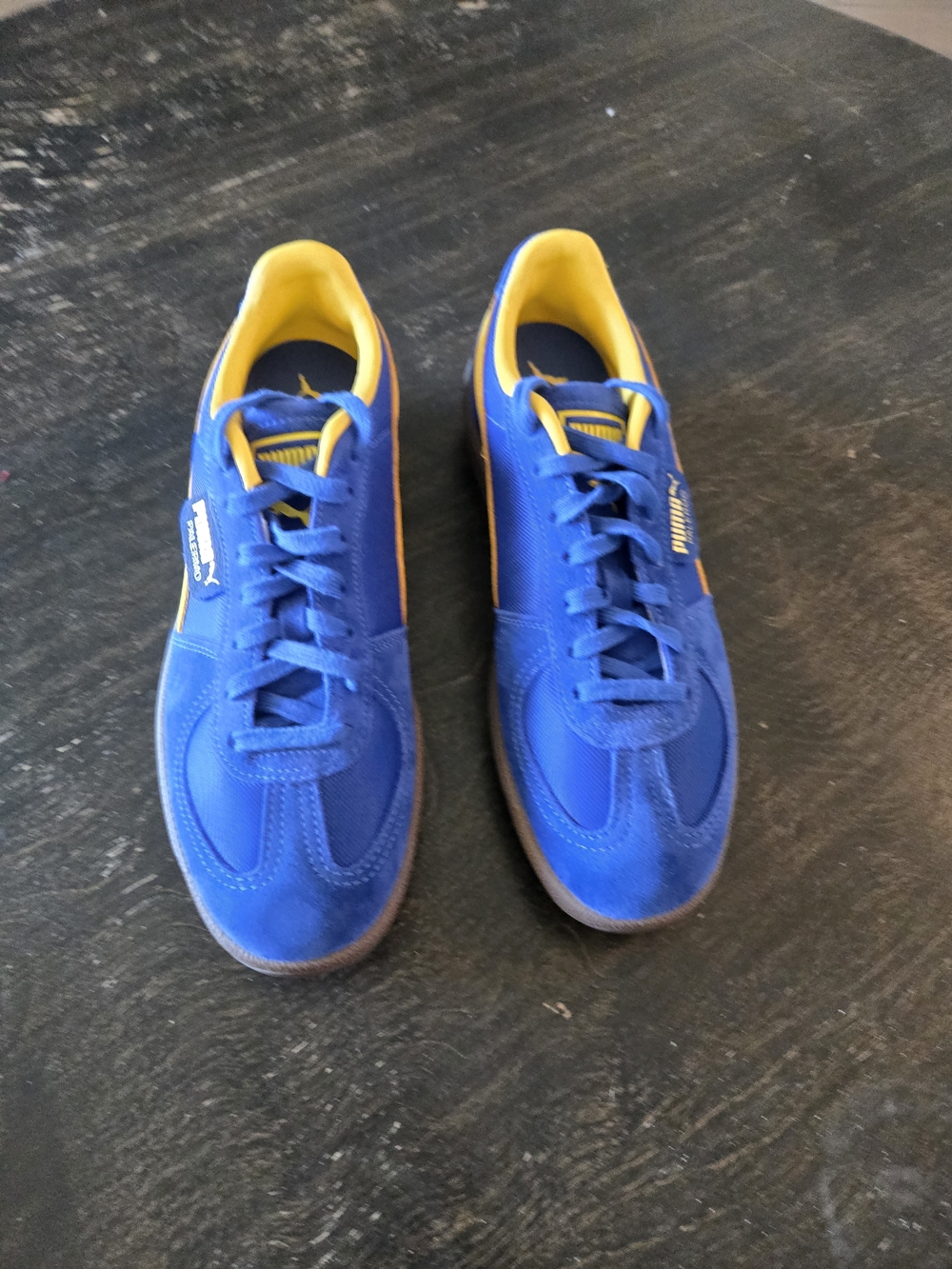 Puma Palermo Vintage Update, Vivid Blue-Sunny Yellow